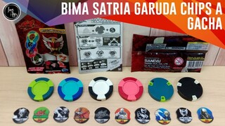 [ GACHA ] Bima Satria Garuda Battle Chips Collection A Tokusatsu Indonesia Ray Bramasakti Ishimori