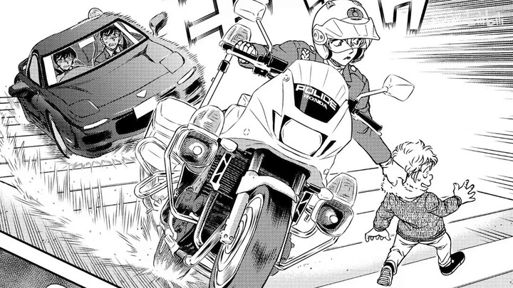 Komik Conan chapter 1123-1125, Pria dan Wanita Polisi Metropolitan Dijodohkan Kembali? Toru Amuro me