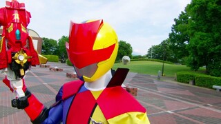 [Super Sentai] Klip pertempuran tiga warna Lupin [Kaito Sentai Lupin Renderer VS Polisi Sentai Patro