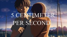 5 CENTIMETER PER SECOND - 1080P - ENG DUB - FULL ANIME MOVIE