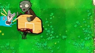 Basketball hoop zombie, a hybrid waste, wants to shoot when seeing a hoop, which is a common problem