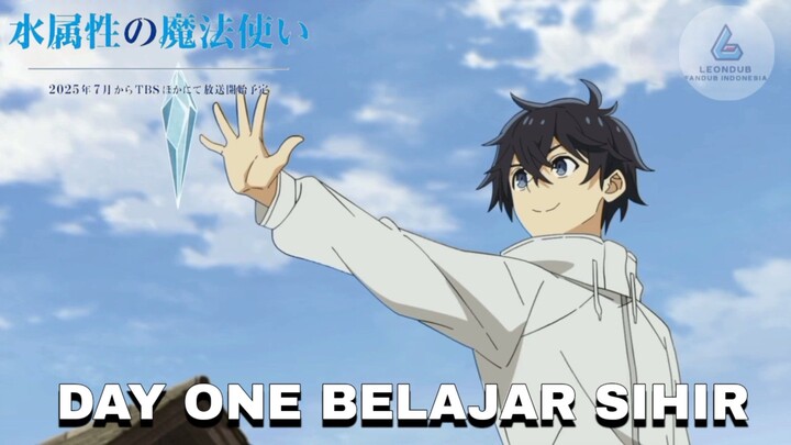 Hari pertama latihan pake sihir 🤓