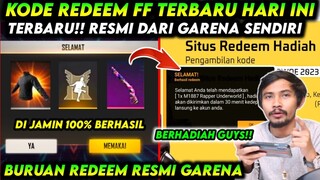 KODE REDEEM FREE FIRE TERBARU 9 MARET 2023 HARI INI