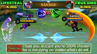 REASON WHY GLOBAL TERIZLA HATES MY ALUCARD!! 🤬 (ez counter meta heroes)