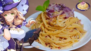 Genshin Impact Recipe: Lisa's Special Dish  "Mysterious Bolognese” | 原神料理 リサのオリジナル料理「魔法のミートソース」再現