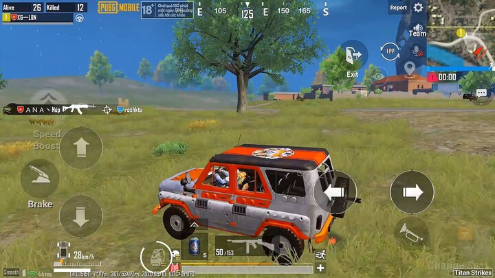 PUBG Mobile - BIG UPDATE_ Trải Nghiệm Titan Striker _ Theo Chân Godzilla Phá Hủy Mọi Thứ