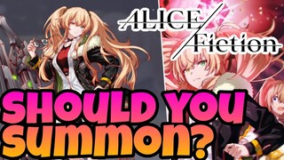Alice Fiction - Should You Summon For Hercules? *Best Defender?*