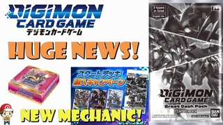 Awesome New BT4 Dash Pack Pack Promos Revealed AND a New Mechanic Coming!? (Huge Digimon TCG News)