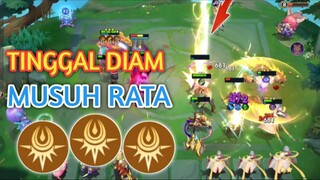 TINGGAL DIAM AJA MUSUH RATA AMA PETIR