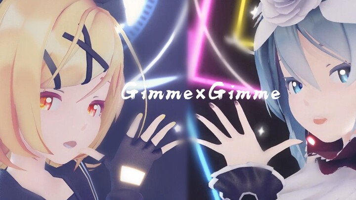 "MMD/Rendering Test" "คืนนี้ว่างไหม?" "Kagamine Rin × Hatsune MIKU"