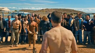 Big guy confronts a man, unaware he's a deadly former CIA agent known for a powerful one-punch