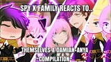 Spy x family + Anya's classmates react to themselves & Anya x Damian||👒COMPILATION OF MY VIDEOS👒