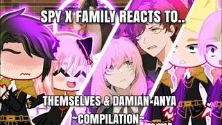 Spy x family + Anya's classmates react to themselves & Anya x Damian||👒COMPILATION OF MY VIDEOS👒