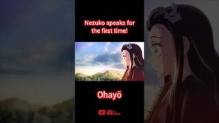#nezuko says #ohio 🧐. #demonslayer #kimetsunoyaiba #anime #animeedit #trending #reels #shorts #short