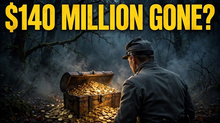 In April 1865, $140 Million Confederate Gold Vanished - Still Missing Today
