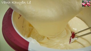 Nướng NỒi CƠM ĐIỆN I BÁNH BÔNG LAN PHÔ MAI NHẬT BẢN - Rice cooker Japanese Cheesecake by Vanh Khuyen