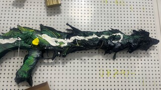 （使命召唤）Type19 丹青万壑模型。    点赞过一万，带它去下场；点赞过5000，带它去漫展
