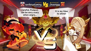 Financier Cookie vs. Pumpkin Pie Cookie! 1v1 ⚔️