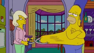 The Simpsons Homer loses weight and suspect Bartlisa 02