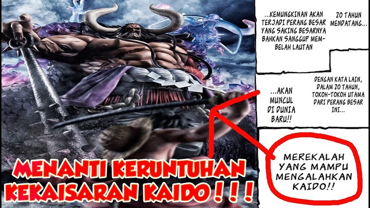 *ONE PIECE TEORI* SUDAH ADA CLUE YONKO KAIDO BAKAL RUNTUH!!