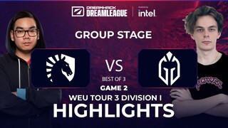 Game 2: Team Liquid vs Gaimin Gladiators | DPC WEU 2022 Tour 3: Division I