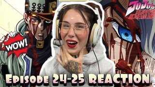 THE COMEBACK | Jojos Bizarre Adventure Diamond Is Unbreakble | Episode 24-25 | REACTION
