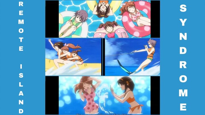 The Melancholy Of Haruhi Suzumiya! Episode 8: Kotō Shōkōgun (Zenpen)! Remote Island Syndrome Part 1!