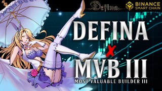 DEFINA x #MVB III Binance Smartchain | Play to Earn NFT Game