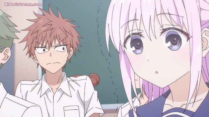 EP3 Kao ni Denai Kashiwada-san to Kao ni Deru Oota-kun (Sub Indonesia)