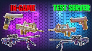 *NEW* THEY REVAMPED THE DIAMOND & DAMASCUS ON TEST SERVER | COD MOBILE