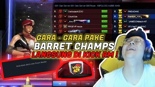 SAMPE DI KICK RM !! PAKE BARRET CHAMPS PAS CLANWAR !! - POINT BLANK INDONESIA