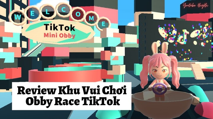 Review Khu Vui Chơi Obby Race TikTok trong BUD Create #7 - BIGBI