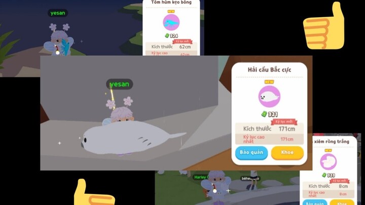 Play Together | Highlight câu cá, em tứ hoàng mới thứ 2 về đội.