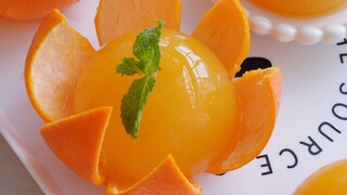 Chất nhờn ăn được! 100% nước ép nguyên chất, kẹo dẻo vị quýt ngọt nhẹ! Vừa dai vừa dai, không cần ge
