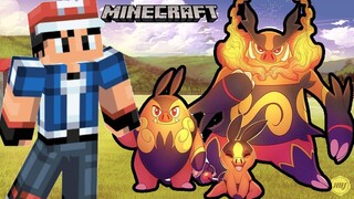 Trở Thành Nhà Thu Phục Pokemon Trong MINECRAFT Pixelmon 100 Ngày Sinh Tồn Lựa Chọn Lợn Lửa THÀNH EJ
