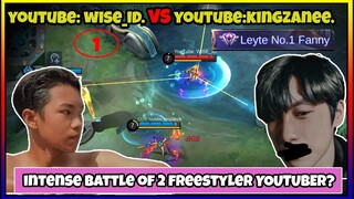 TOP 1 LEYTE FANNY? (KINGZANEE.) VS WISE_ID. | MLBB