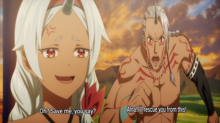 Alna's brother wants to "save" her from Dias