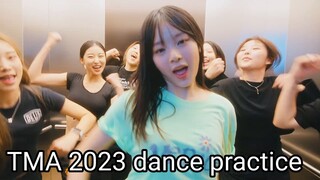 TMA 2023 dance practice - new jeans