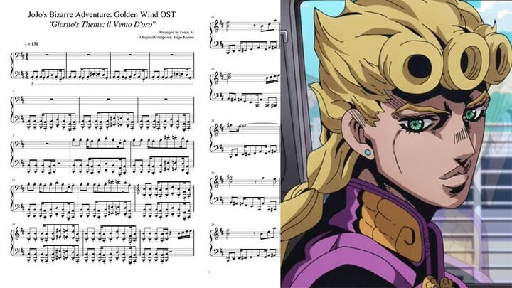 Giorno's Theme: il Vento D'oro - JoJo's Bizarre Adventure: Golden Wind ~ Violin Cover