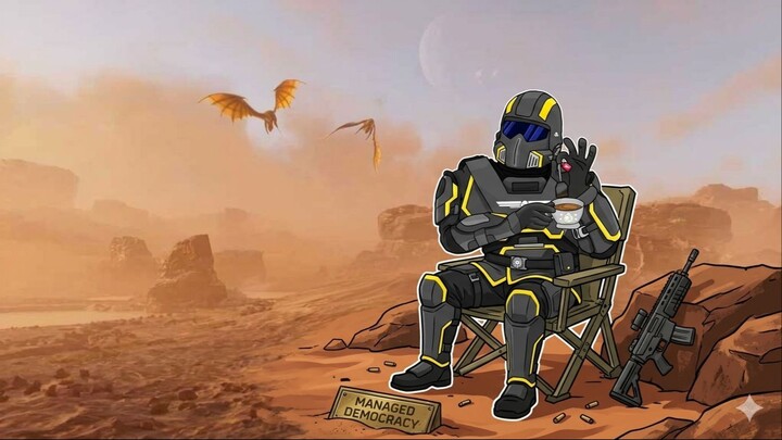 Crazy experiments during our stay in Helldivers 2 (things didn't go as planned)