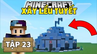 THỬ THÁCH SINH TỒN MINECRAFT 1.19 | TẬP 23 | CHỮA BỆNH CHO DÂN LÀNG VÀ XÂY LỀU TUYẾT !!