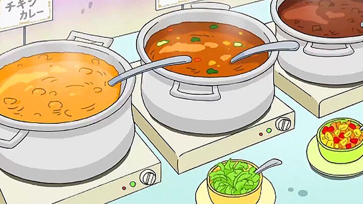 “浓郁的咖喱鸡味道完美的融合在食材中，吃一口，那浓郁又带着椰奶香味的咖喱鸡在嘴里爆炸，瞬间整个人犹如浸润在咖喱鸡的世界中。”