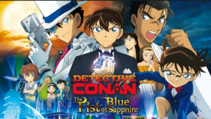 Detective conan movie 23 : the fist of blue sapphire (2019) dub indo