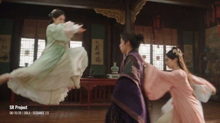 1 vs 6 wuxia combat👊