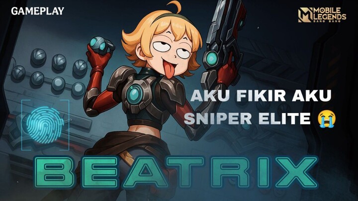 BEATRIX: AIM RANDOM 😫KILL SERIUS 😎🥶 | GAMEPLAY | MLBB