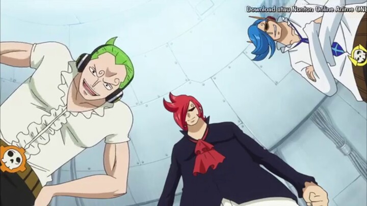 Momen pertarungan Sanji Dengan Niji ( Keluarga Vinsmoke )