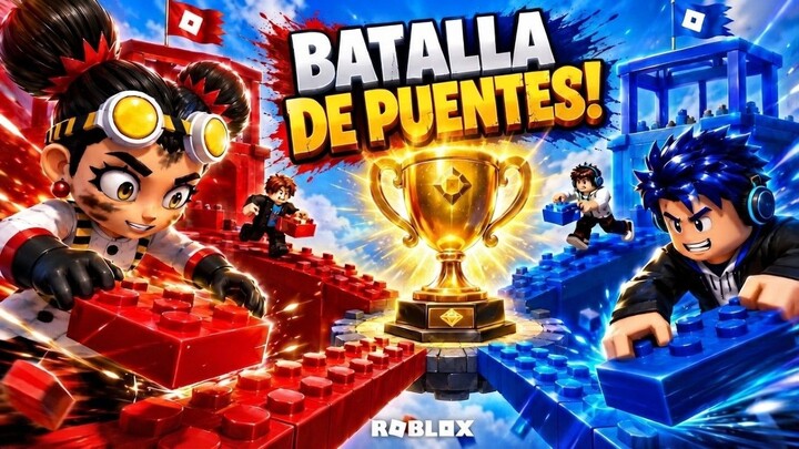 🏰🔥 Jugué la BATALLA de PUENTES MÁS DIFÍCIL de TODO ROBLOX | NENEZIZ