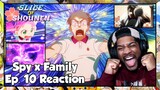 Spy x Family Episode 10 Reaction | ANYA AND DAMIAN TEAM UP TO TAKE DOWN MAGIC BULLET BILL!!!