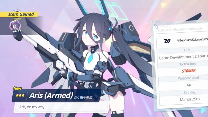 Gacha Aris Armed