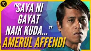 AMERUL AFFENDI GAYAT NAIK KUDA, PENGALAMAN BERLAKON DALAM FILEM PENDEKAR AWANG